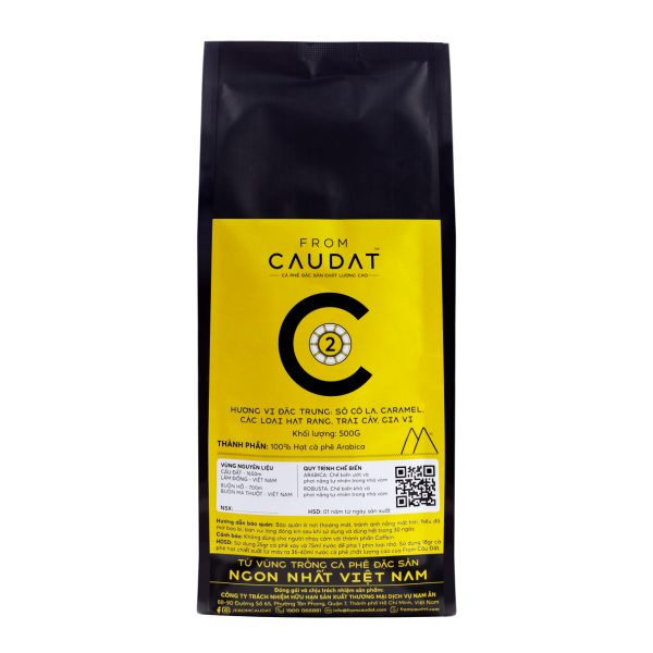 FROM CAU DAT COFFEE - C2 Cà phê đặc sản nguyên chất 100% Arabica cầu đất