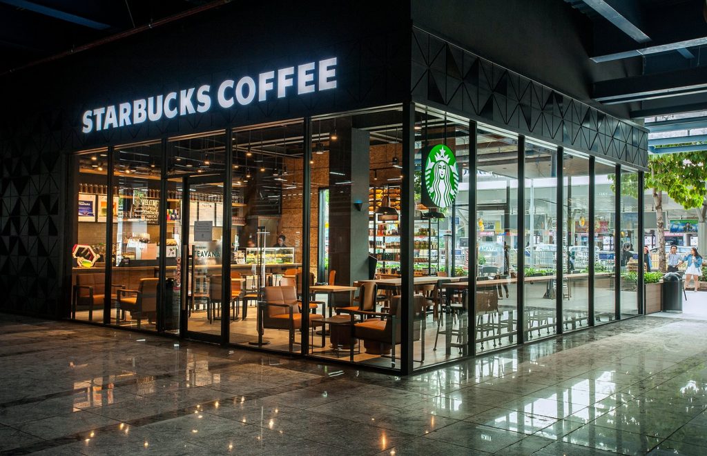Thương hiệu cà phê nổi tiếng Starbucks