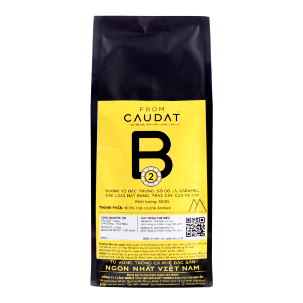 FROM CAU DAT COFFEE - B2 Cà phê đặc sản nguyên chất 100% Arabica Cầu Đất