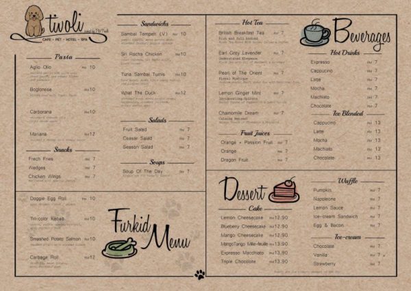 25+ mẫu menu quán café đơn giản lại bắt mắt, dễ gây ấn tượng